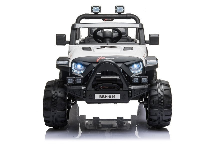 Carro elétrico BBH-016 branco