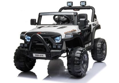 Carro elétrico BBH-016 branco