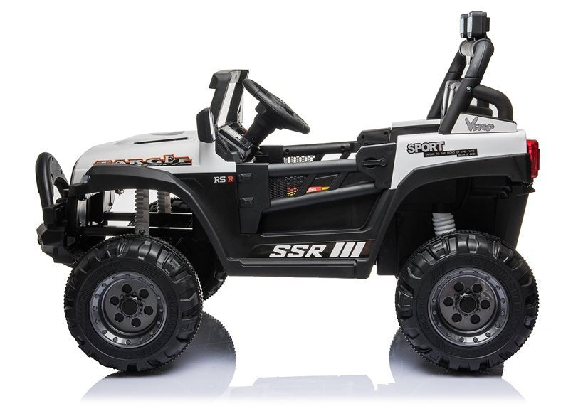 Carro elétrico BBH-016 branco