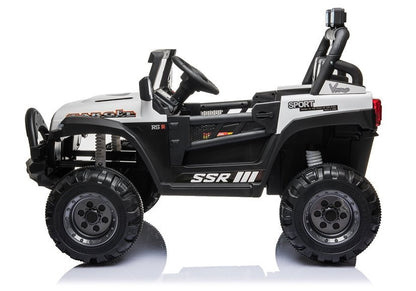 Carro elétrico BBH-016 branco