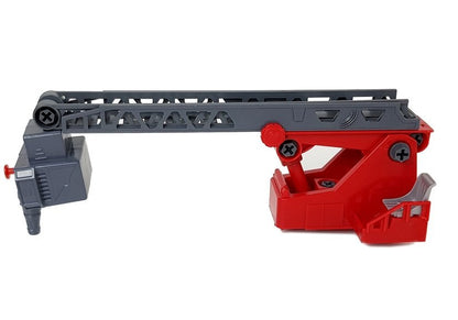 Camião bombeiros DIY 2 em 1 com ferramentas luz som capacete