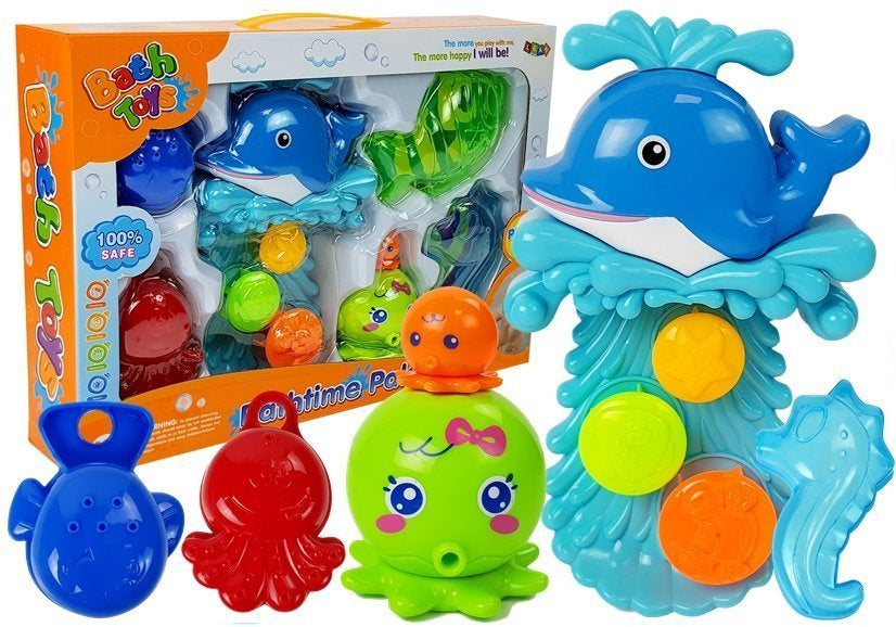 Conjunto banho golfinho cascata