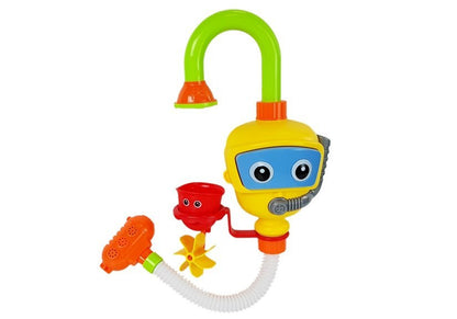 Robot mergulhador cascata água