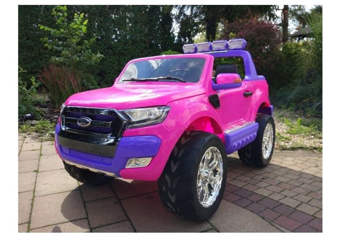 Carro Elétrico New Ford Ranger 4x4 Pink P