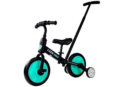 Triciclo 3 em 1 preto verde