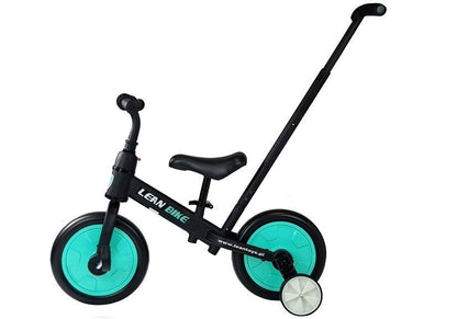 Triciclo 3 em 1 preto verde