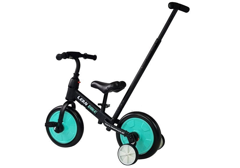 Triciclo 3 em 1 preto verde