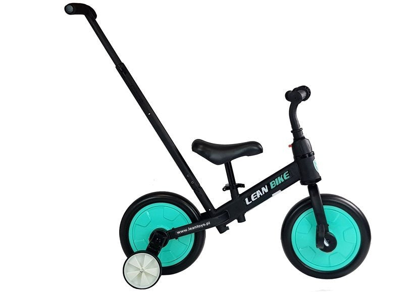 Triciclo 3 em 1 preto verde