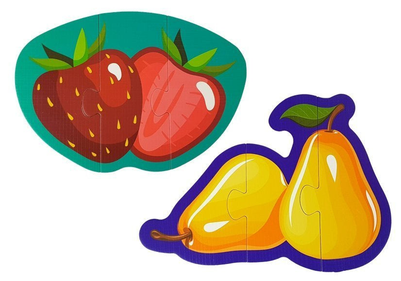 Puzzle educativo frutas bebé 40 peças