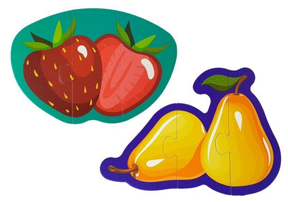 Puzzle educativo frutas bebé 40 peças