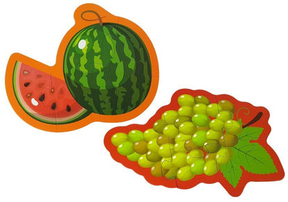 Puzzle educativo frutas bebé 40 peças