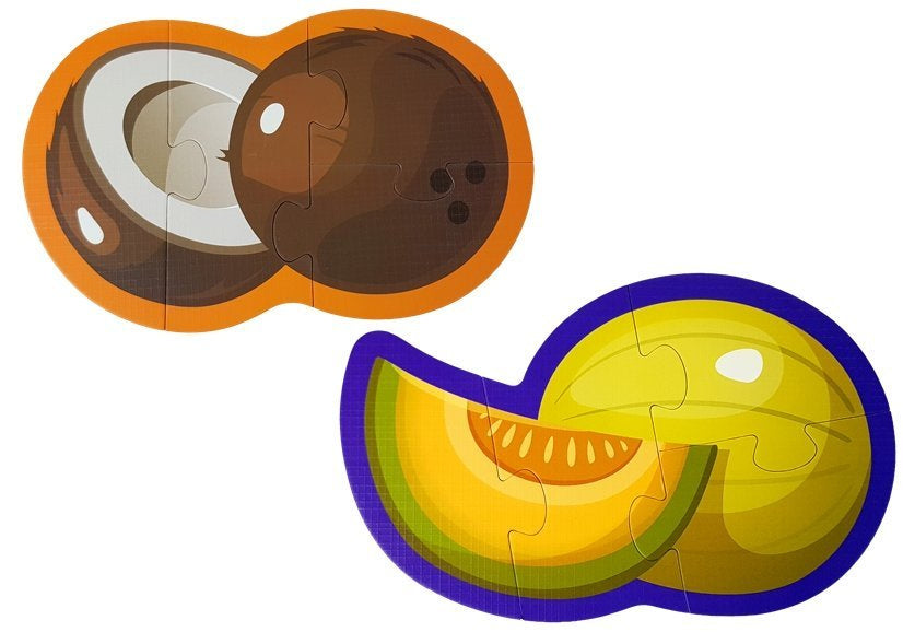 Puzzle educativo frutas bebé 40 peças