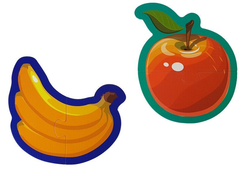Puzzle educativo frutas bebé 40 peças