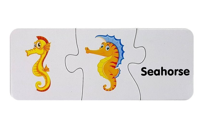 Puzzle educativo oceanos 10 ligações