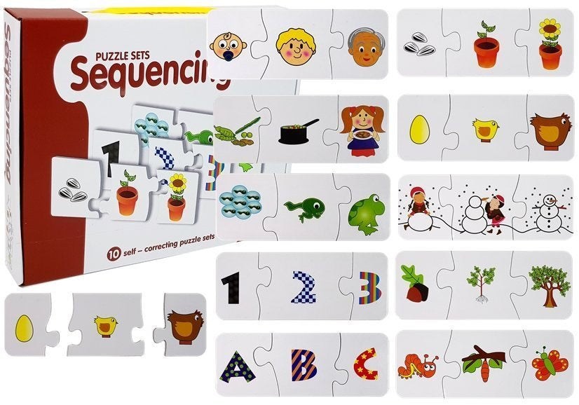 Puzzle educativo aprendizagem 10 ligações