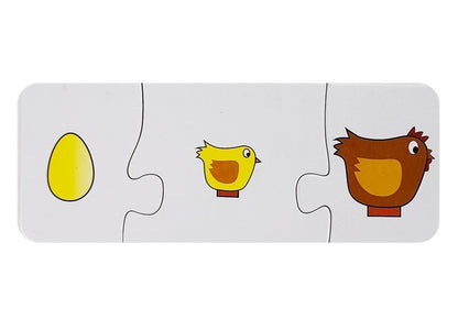 Puzzle educativo aprendizagem 10 ligações