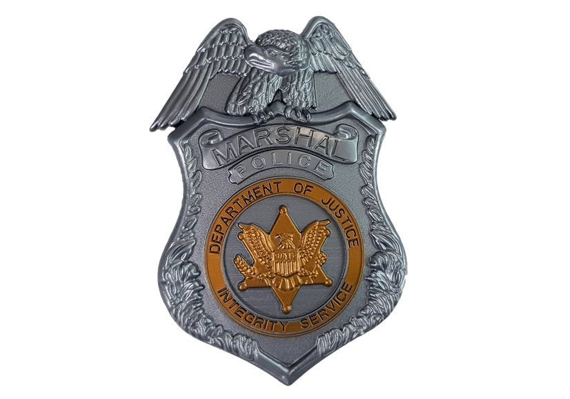 Polícia arma azul distintivo som luz 37 cm