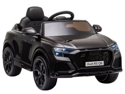 Carro elétrico Audi RS Q8 preto