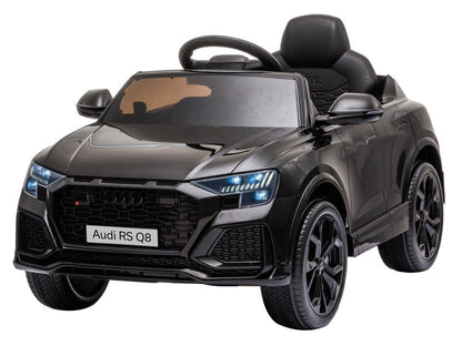 Carro elétrico Audi RS Q8 preto