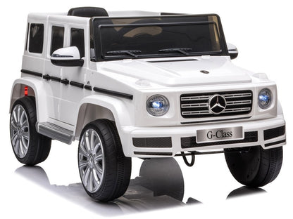 Carro elétrico Mercedes G500 branco