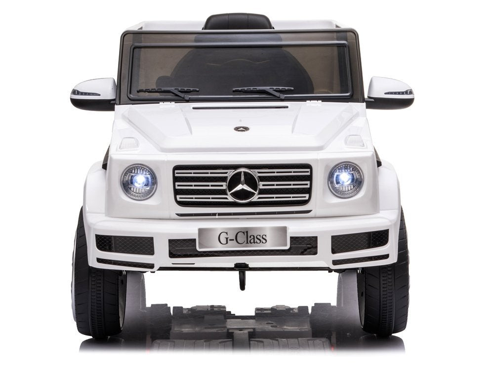 Carro elétrico Mercedes G500 branco