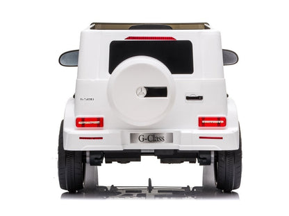 Carro elétrico Mercedes G500 branco