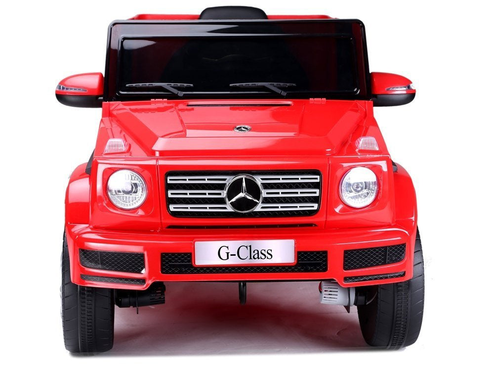 Carro elétrico Mercedes G500 vermelho
