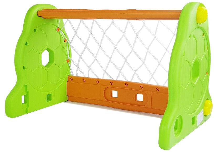 Baliza futebol infantil verde laranja