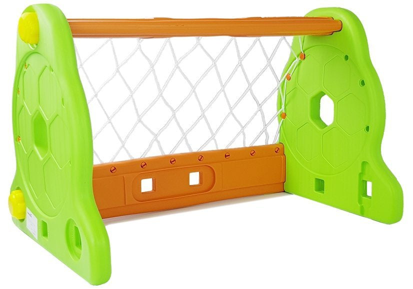 Baliza futebol infantil verde laranja