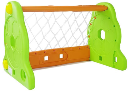 Baliza futebol infantil verde laranja