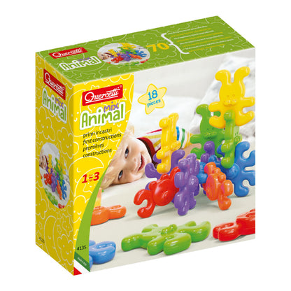 Geokid Animais Encaixes Jumbo 18 pcs