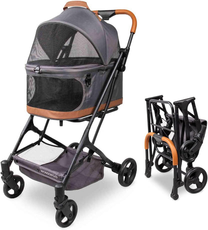 Carrinho para animais de estimação P2 - Cinza grafite