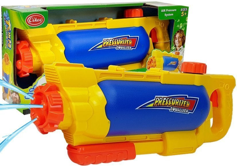 Pistola de água 1450 ml amarelo azul