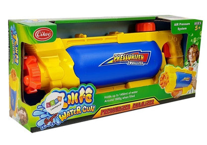 Pistola de água 1450 ml amarelo azul