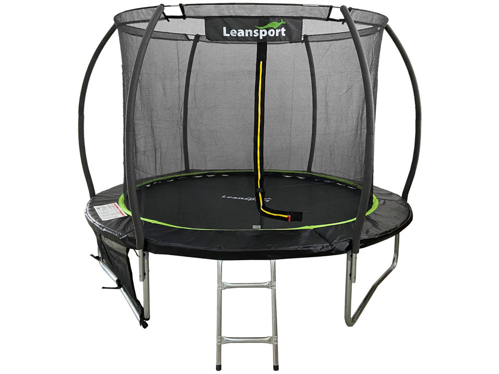 Trampolim LEAN Sport Max 12ft com Rede de Segurança Verde 366 cm