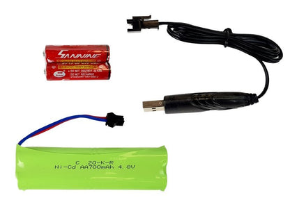 Veículo anfíbio telecomandado 1:24 verde