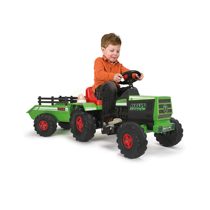 Tractor Basic 6V Verde