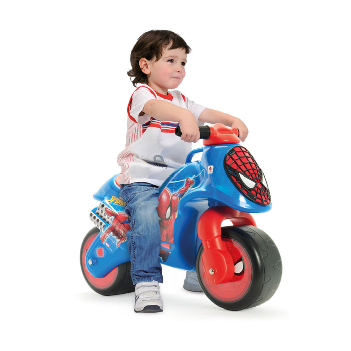 Moto Ride-on Neox Spiderman Azul