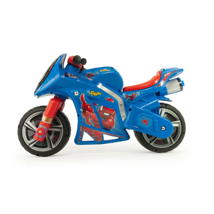 Moto Ride-on XL Spiderman Azul