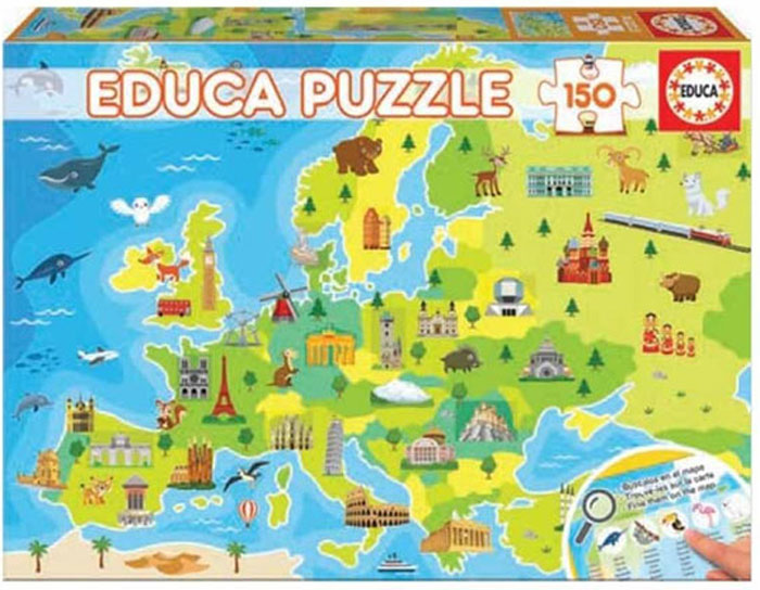 Educa 150 Mapa da Europa