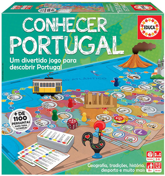 Educa Jogo Conhecer Portugal
