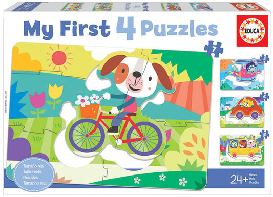 My First Puzzles Veículos 5-6-7-8