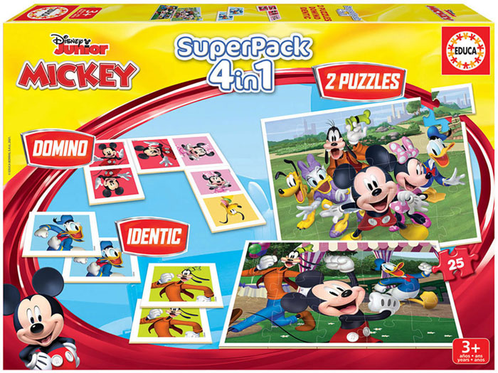 Educa Superpack Mickey and Friends