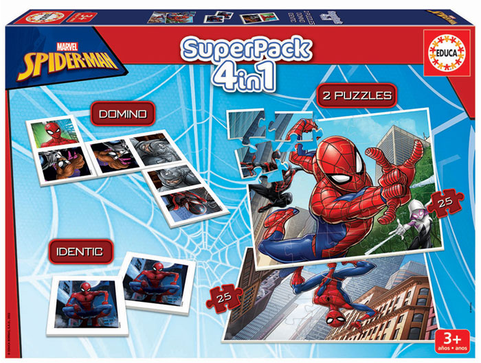 Educa Superpack Spiderman