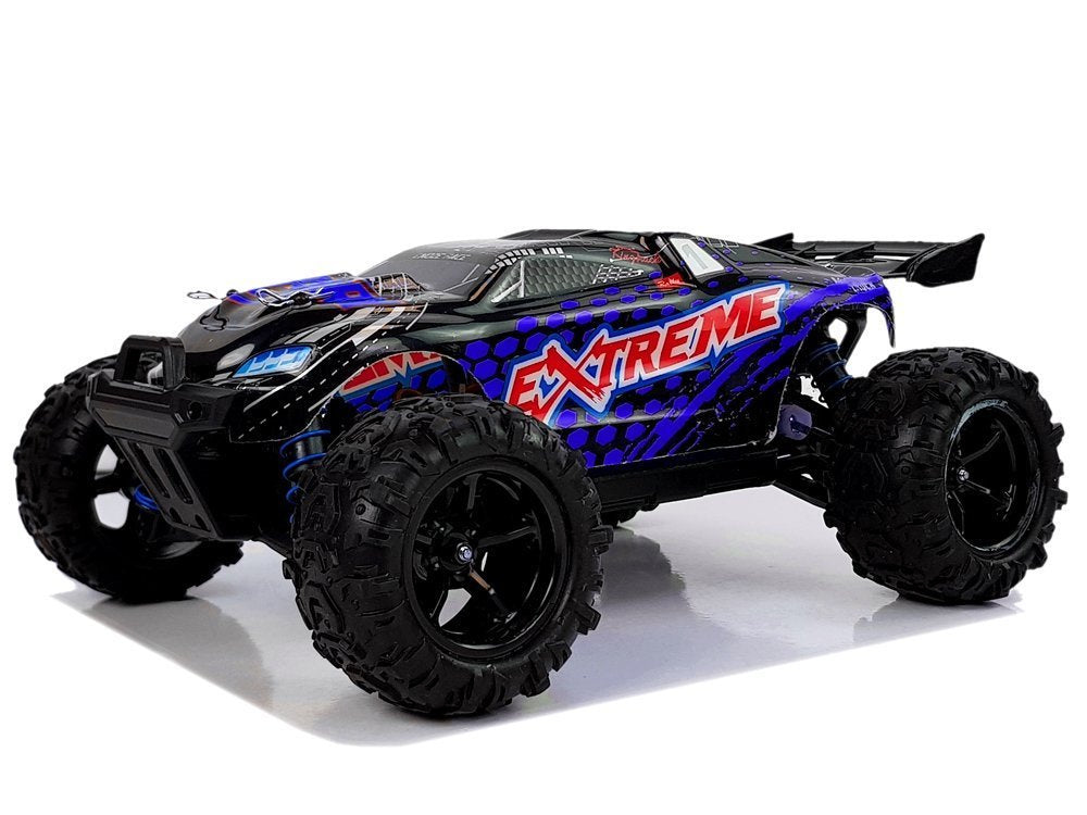 Carro de rally telecomandado ENOZE 9302E azul 1:18 45 km/h