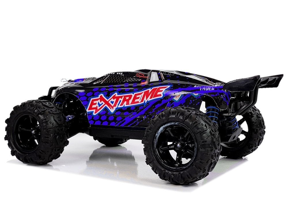 Carro de rally telecomandado ENOZE 9302E azul 1:18 45 km/h