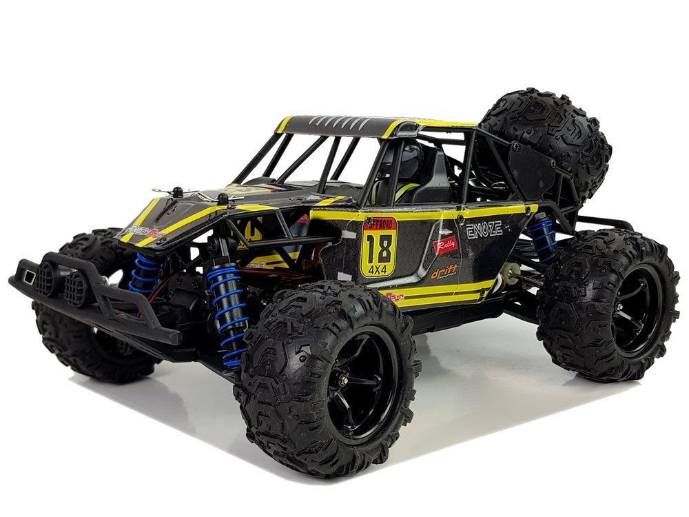 Buggy todo-o-terreno telecomandado ENOZE 9303E amarelo 1:18 45 km/h