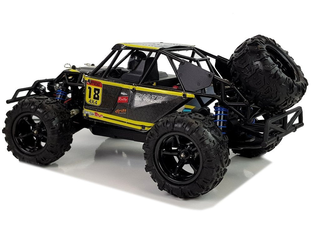 Buggy todo-o-terreno telecomandado ENOZE 9303E amarelo 1:18 45 km/h