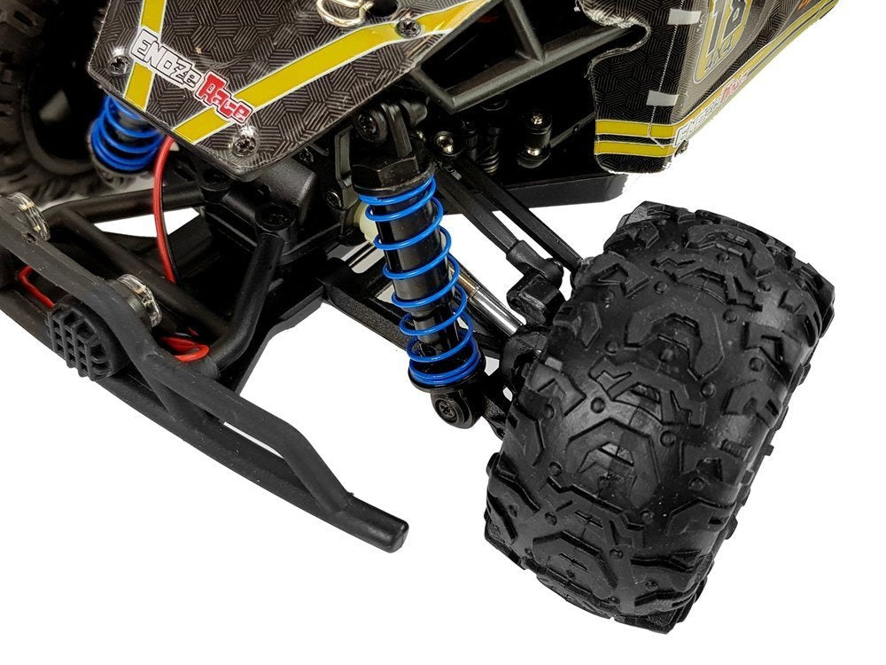 Buggy todo-o-terreno telecomandado ENOZE 9303E amarelo 1:18 45 km/h