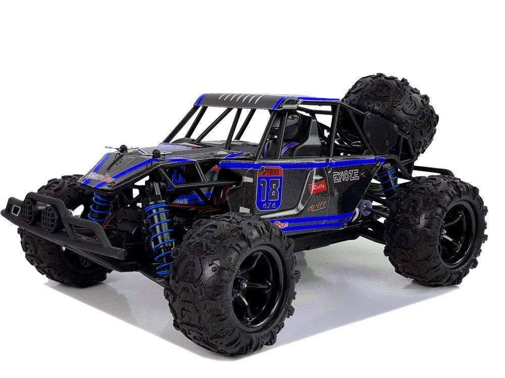 Buggy todo-o-terreno telecomandado ENOZE 9303E azul 1:18 45 km/h